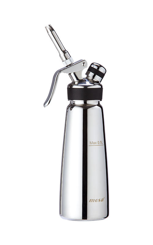 Mosa Master Whipper - 6pcs (Brushed Stainless Steel)