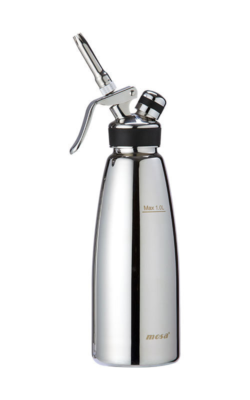 Mosa Master Whipper - 6pcs (Brushed Stainless Steel)