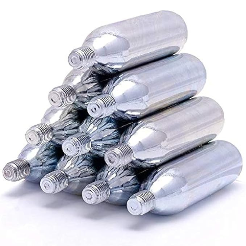 Mosa Threaded CO2 16g Cartridges - Case 300pcs (10pc Boxes)