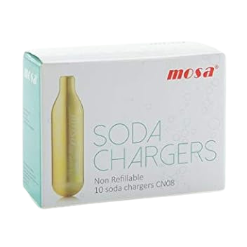 Mosa Soda 8g Cartridges - Case 360pcs (10pc Boxes)